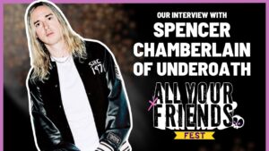 UNDEROATH talk new album, Define The Great Line anniversary, and much more | AYFF 2025
