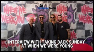 Taking Back Sunday Talk Longevity & When We Were Young Festival